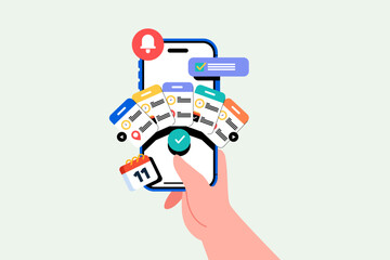 Task Manager App Illustration