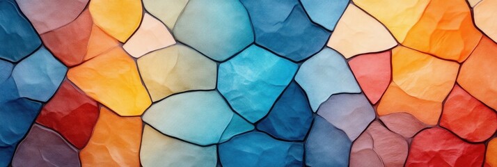 Fototapeta premium Abstract Colorful Mosaic Tiles