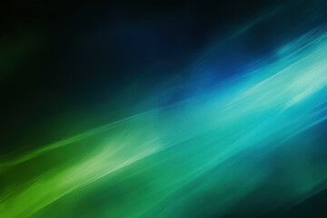 Abstract Flowing Background with Blue and Green Color Gradients