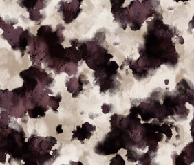 Abstract pattern. Seamless tie dye pattern. Watercolor animals pattern