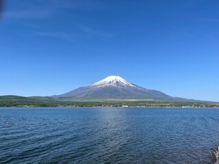 Fototapeta premium 山中湖からの富士山