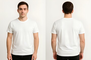 man in white shirt