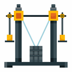 vector illustration of a gas pump