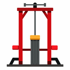 vector illustration of an old oil lamp