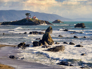 Battery Point Lighthouse - North California Coast