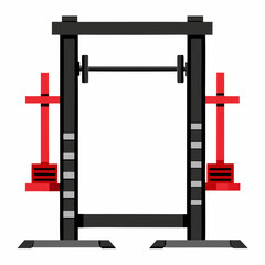 3d render of a red and white arrow sign