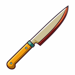 knife isolated on white