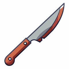 knife isolated on white background