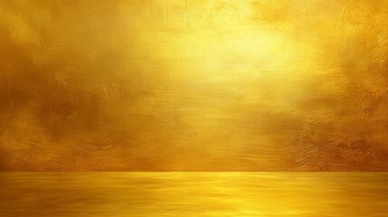 Radiant light on gold background, a luxurious and elegant visual for festive celebrations
