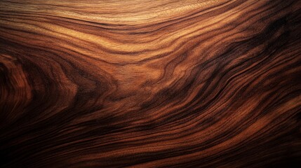 Obraz premium Rich brown wood grain texture
