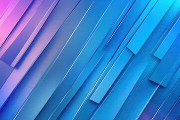 Fototapeta premium Modern Abstract Background with Dynamic Blue and Pink Layers