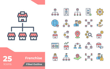 Franchise Filled Color Icons