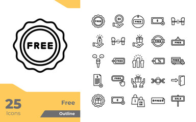 Free outline Icons