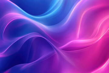 Fototapeta premium Colorful Abstract Wave Patterns in Blue and Pink Hues