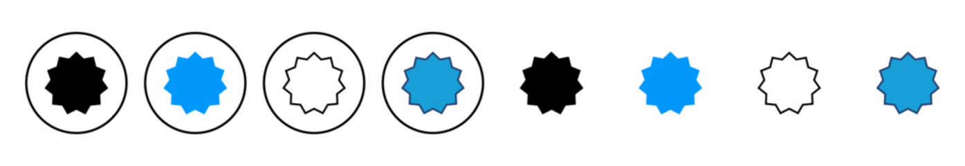 Badge icon vector. Awards icon. Achieve. Stamp