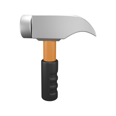 Side View Construction Hammer Icon