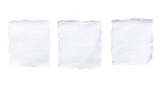 Isolated Abstract White Shapes On Transparent Black Background Illustration