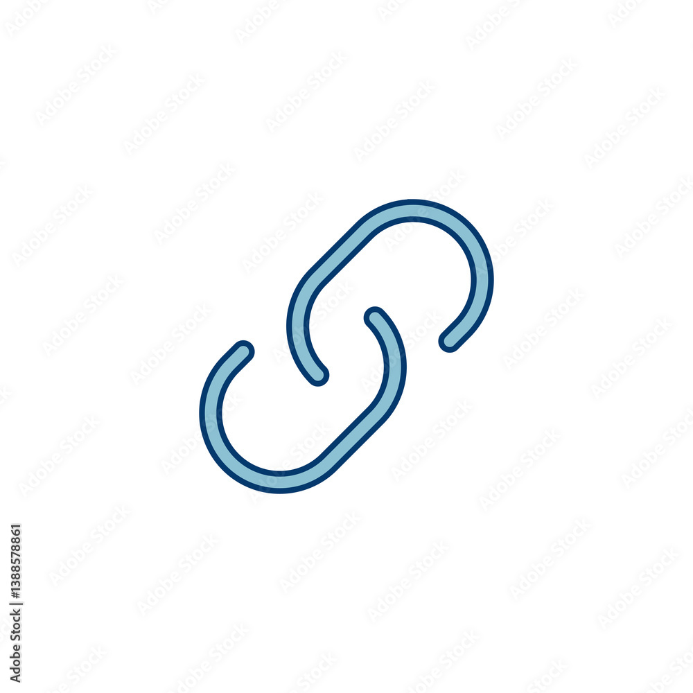 Aufkleber external link symbol icon vector. link icon isolated on white background. link vector icon. hyperlin