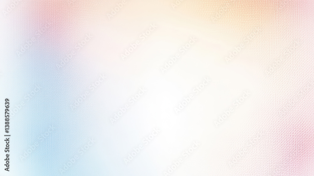 Poster soft blue/pink modern abstract gradient background with subtle hazy light and noise texture - minima