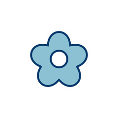 Flower icon vector isolated on white background. flower vector. flower symbols