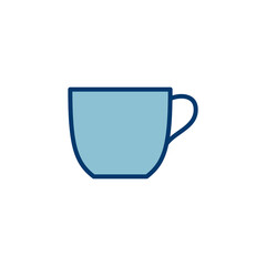 coffee cup icon vector isolated on white background. Coffee cup icon. Coffee vector icon. Tea