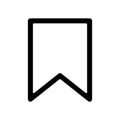 Fototapeta premium ブックマークのアイコンイラスト