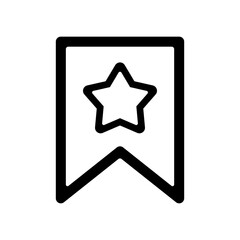 ブックマークのアイコンイラスト