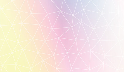 Modern elegant background with polygonal elements. For interior wallpaper, smart design, fashion print. Vector illustration. Creative gradient color.