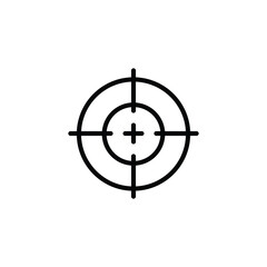 Target icon. target marketing icon vector. Target and Goal icon