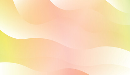 Wave Modern Background. For Business Presentation Wallpaper, Flyer, Cover. Vector Illustration with Color Gradient.