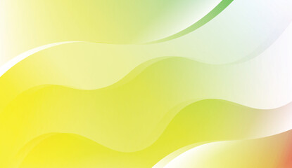 Abstract Wavy Background. For Business Presentation Wallpaper, Flyer, Cover. Vector Illustration with Color Gradient.