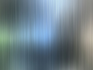 Obraz premium Brushed Steel Metallic Abstract Background Texture - Vertical Lines Pattern on Shiny Gray Metal Surface Wallpaper Design Idea