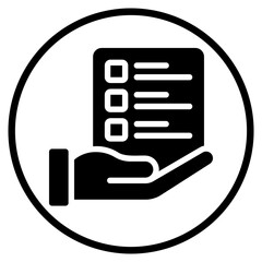 requirement glyph icon