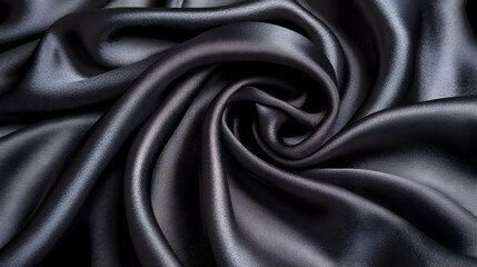 Dark Silk Swirls Abstract Background Image