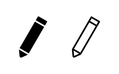 Pencil icon vector illustration. pen sign and symbol. edit icon vector
