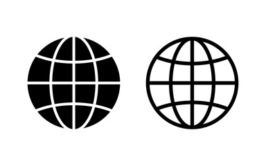 Web icon vector illustration. go to web sign and symbol. web click icon. Global search icon