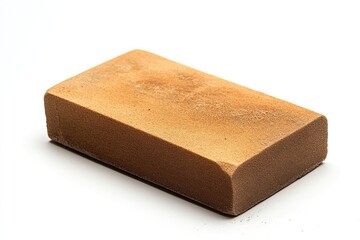 Sanding block isolated on white background