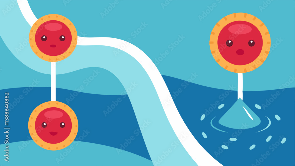 Poster nanonutrient delivery a visual of tiny nanobots navigating through the stream delivering exosomes di