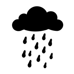 Rainy Season Symbol, A Simple Weather Concept
