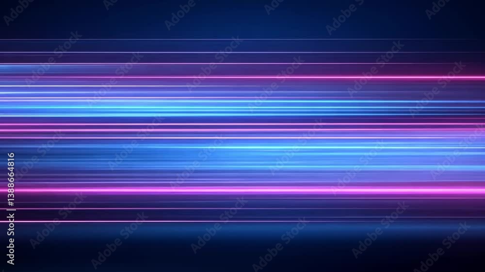 Poster abstract of dynamic lines: an abstract representation of motion and energy, featuring vibrant, glowi