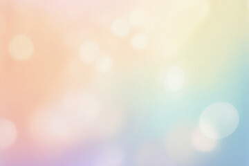 Obraz premium 보케 파스텔 그라데이션 블러 그래픽 배경