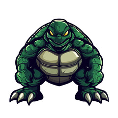 Fototapeta premium tortoise with a turtle