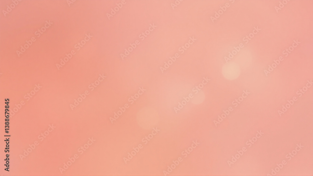 Aufkleber soft blurred light pink background with gentle bokeh circles creates a dreamy and calming atmosphere