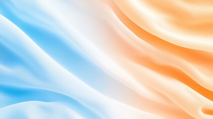 Obraz premium Flowing ethereal gradient strokes in vibrant pastel tones creating a dreamlike and elegant digital backdrop with a sense of motion and fluidity