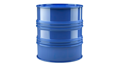 Blue Metal Barrel