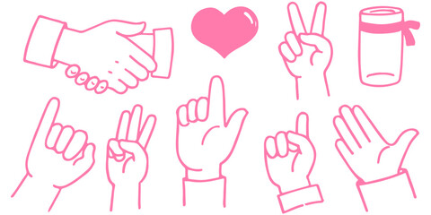 graphic contains hand illustrations.