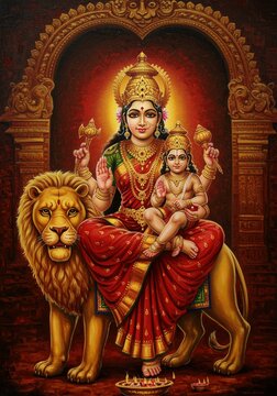 Hindu Indian Goddess	