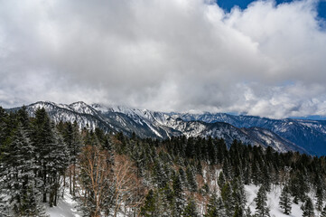 岐阜県高山市穂高の山