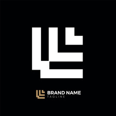 Obraz premium Letter I or Ill logo template