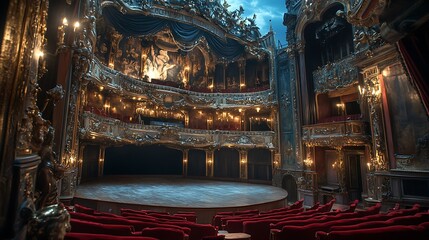 Obraz premium inside the church